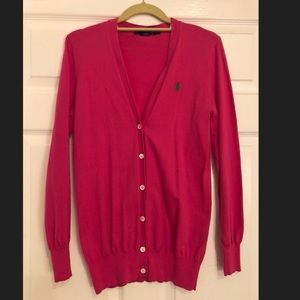 Ralph Lauren Pink Cardigan